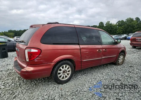 2002 Chrysler Town & Country Lxi из США, поврежденный, VIN 2C8GP54LX2R785095